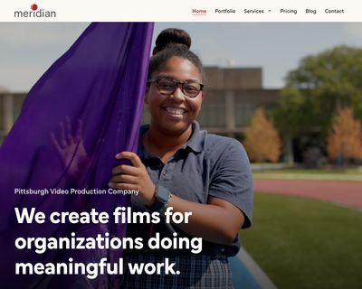 Meridian Media's website